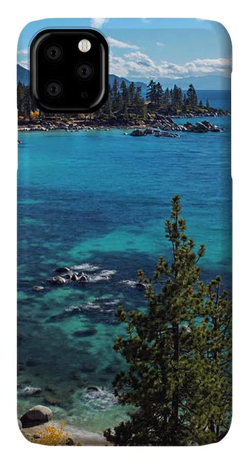 Sand Harbor Lookout By Brad Scott  - Phone Case