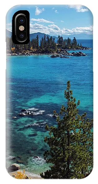 Sand Harbor Lookout By Brad Scott  - Phone Case