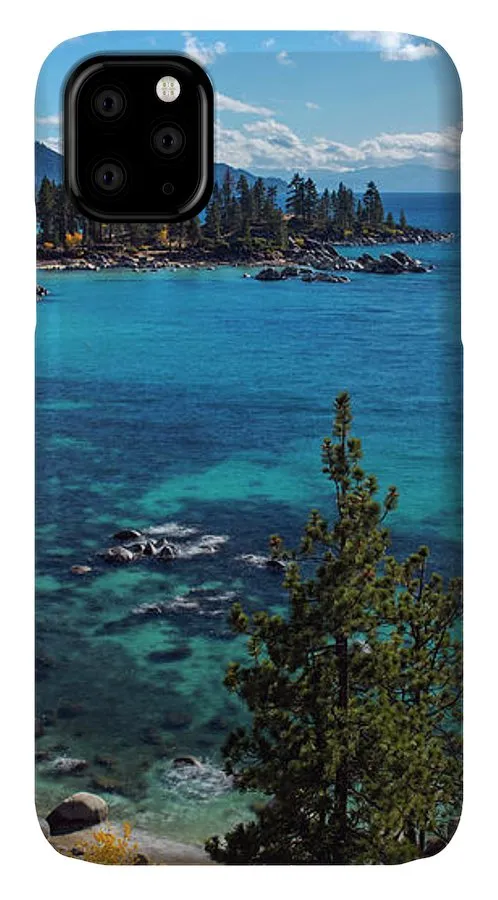 Sand Harbor Lookout By Brad Scott  - Phone Case