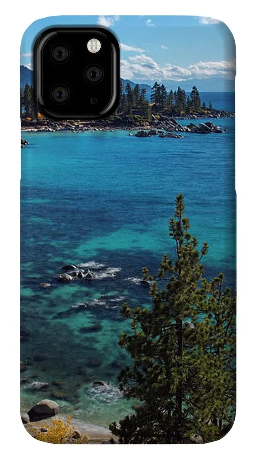 Sand Harbor Lookout By Brad Scott  - Phone Case