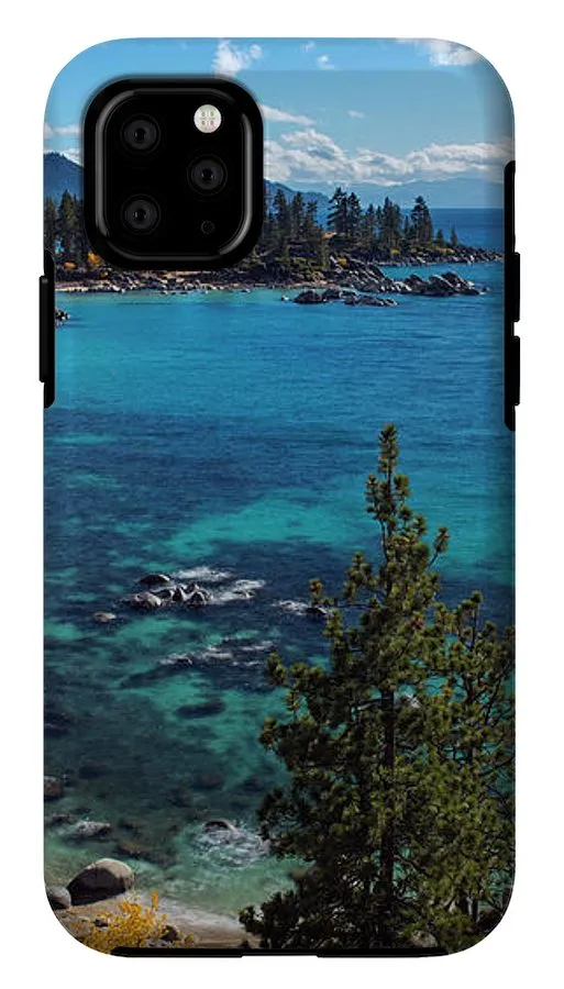 Sand Harbor Lookout By Brad Scott  - Phone Case