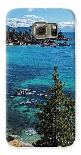 Sand Harbor Lookout By Brad Scott  - Phone Case