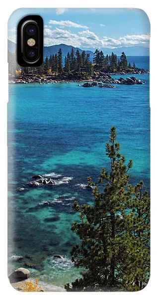 Sand Harbor Lookout By Brad Scott  - Phone Case