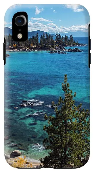 Sand Harbor Lookout By Brad Scott  - Phone Case