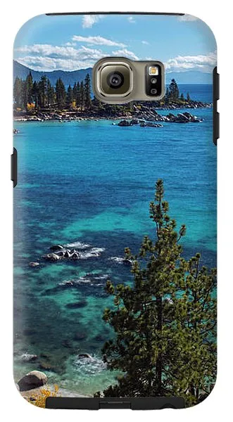 Sand Harbor Lookout By Brad Scott  - Phone Case