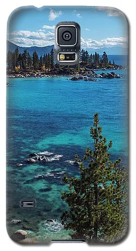 Sand Harbor Lookout By Brad Scott  - Phone Case