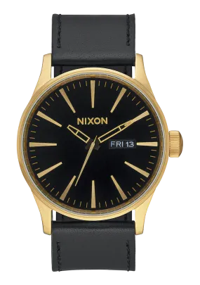 Sentry Leather - Gold / Black