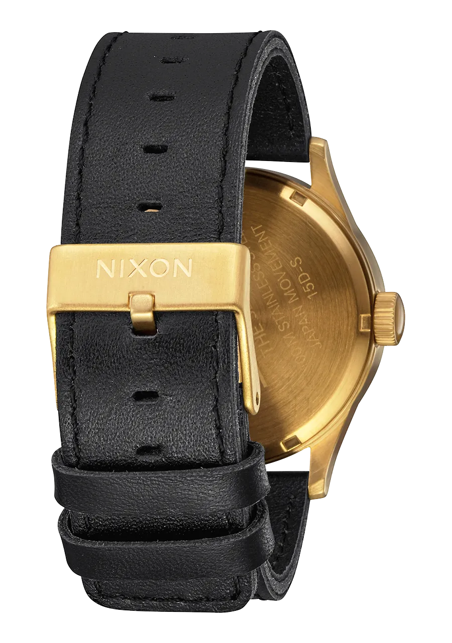 Sentry Leather - Gold / Black