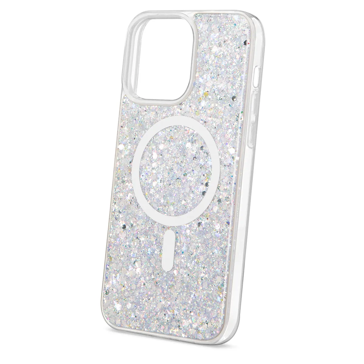 Showcase Glam - iPhone 15 Plus Silver w/ MagSafe Case