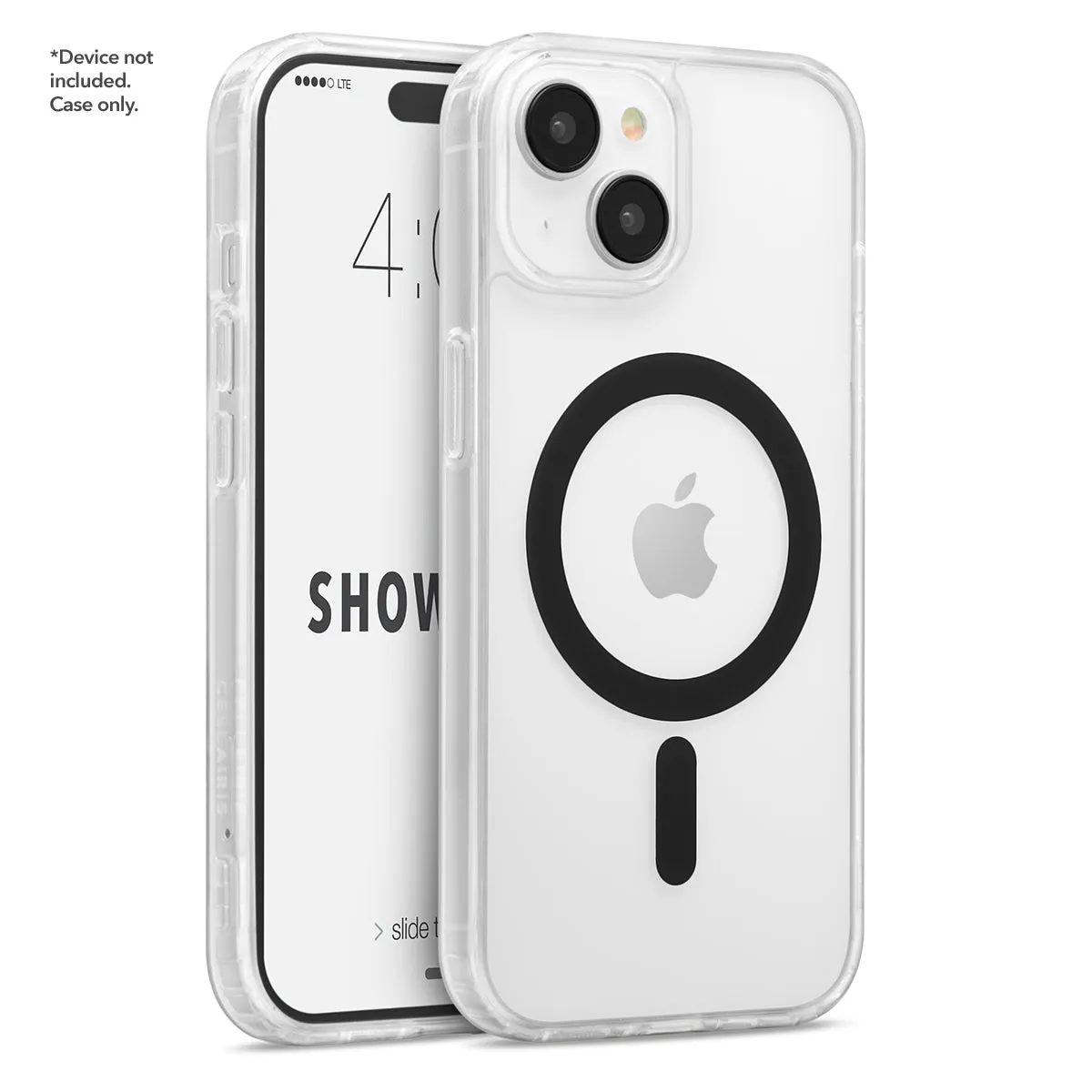 Showcase Halo - iPhone 15/ iPhone 14/ iPhone 13 Black w/ MagSafe Case