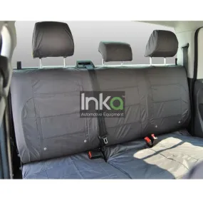 Skoda Yeti 2nd Row Tailored Waterproof Seat Covers 1 1 1 MY2009 Onwards - RHD in GREY