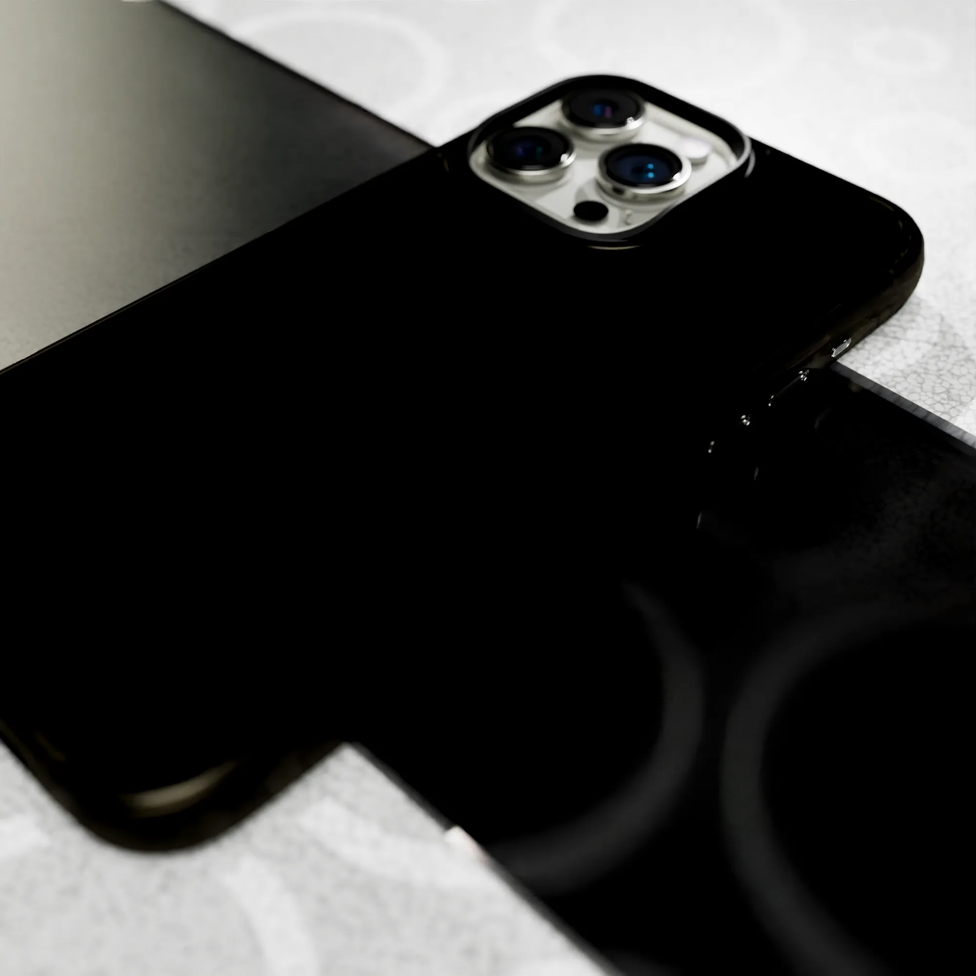 Slim TPU Case for Apple iPhone 15 Plus | Onyx Black | Altitude Series