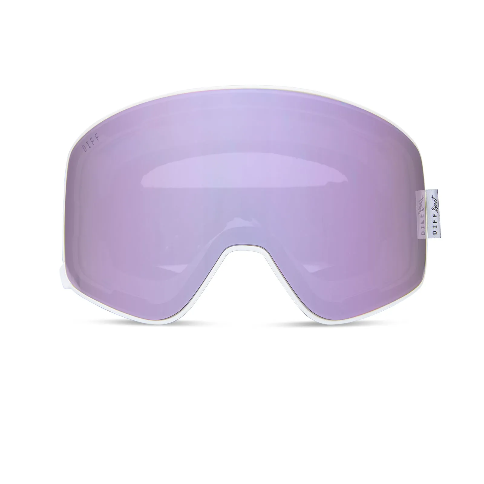 SNOW GOGGLES - FROST   HOUNDSTOOTH   LILAC MIRROR   POLARIZED SUNGLASSES