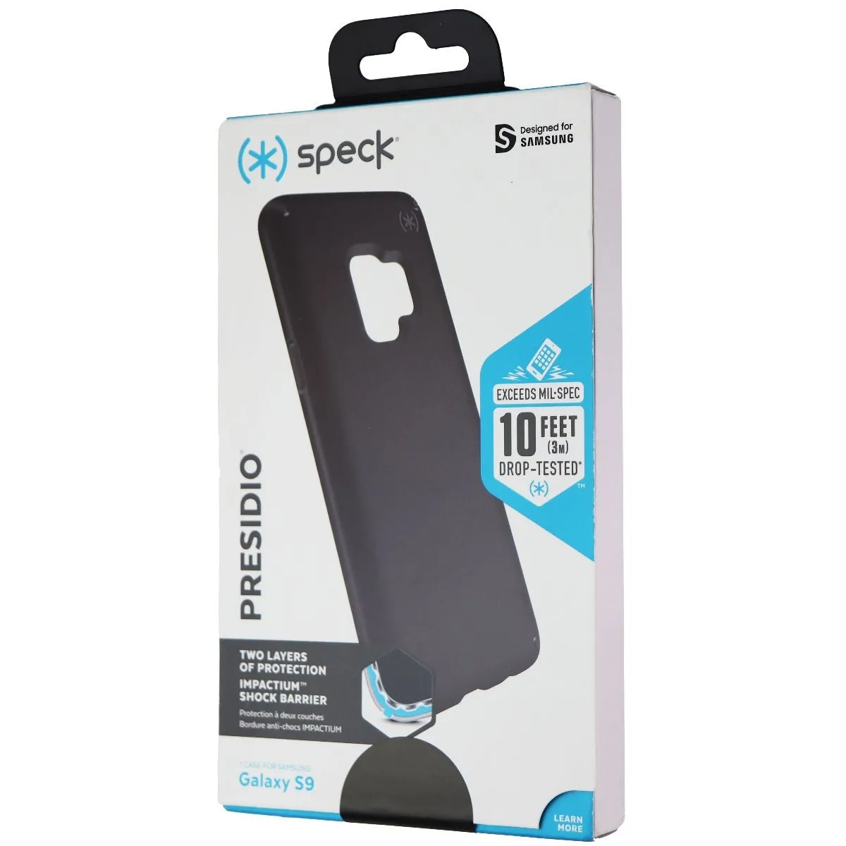 Speck (109508-1050) Presidio Phone Case for Samsung Galaxy S9  - Black