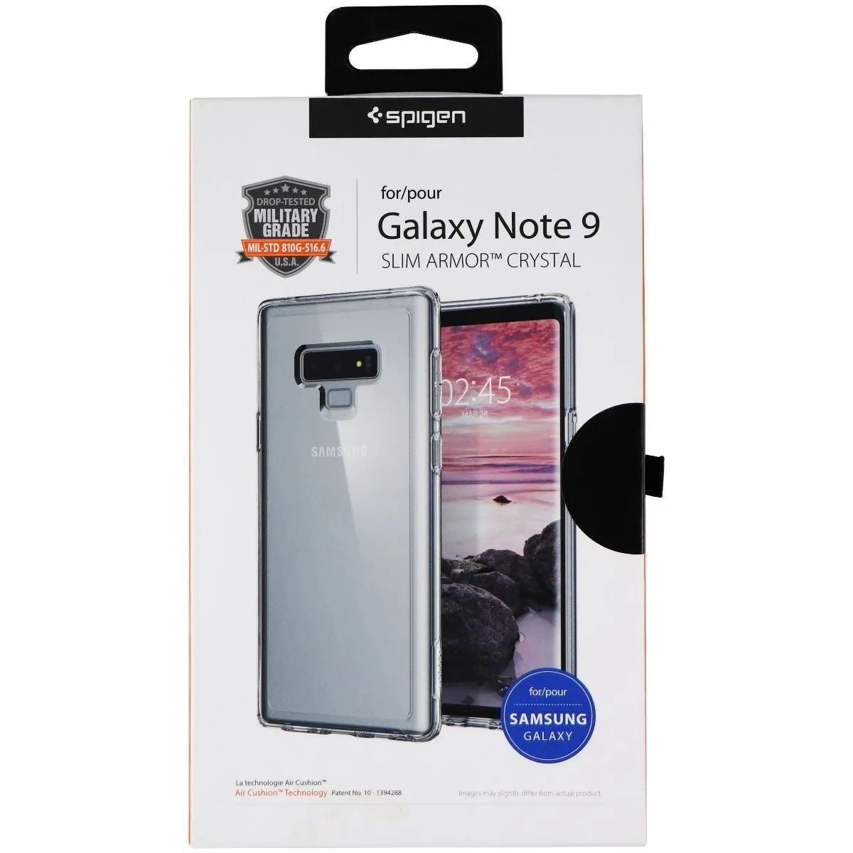 Spigen Slim Armor case for Samsung Galaxy Note 9 - Crystal Clear