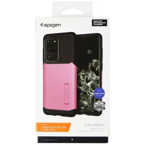 Spigen Slim Armor Case for Samsung Galaxy S20 Ultra 5G - Rusty Pink/Black