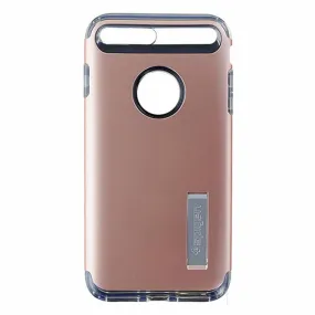 Spigen Slim Armor Dual Layer Case with Kickstand for iPhone 7 Plus - Rose Gold