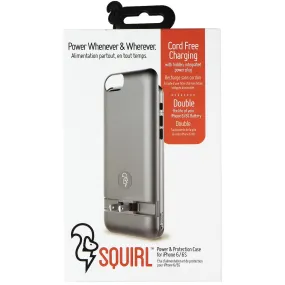 Squirl Power and Protection Case for Apple iPhone 6s / 6 - Space Gray