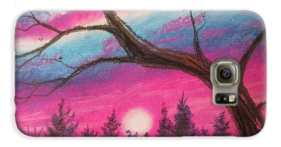 Sunsetting Tree - Phone Case