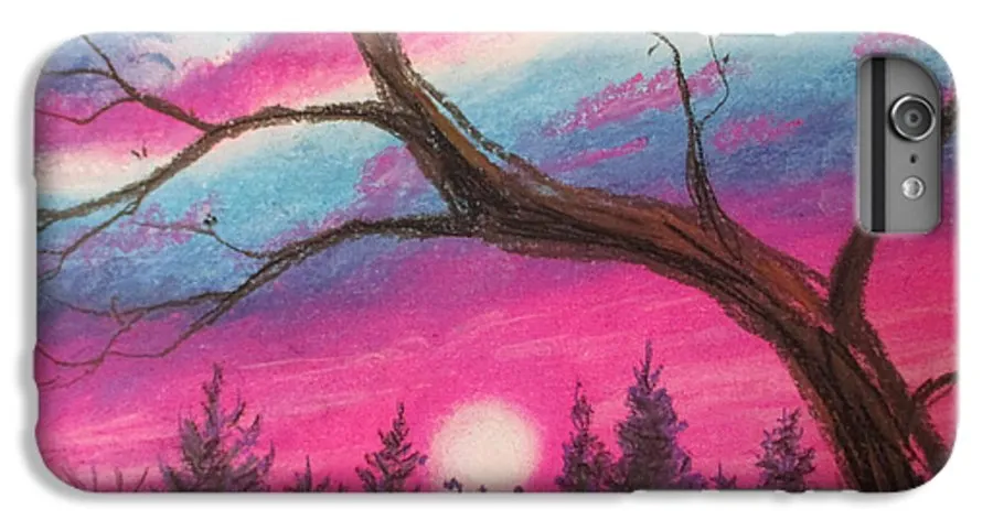 Sunsetting Tree - Phone Case