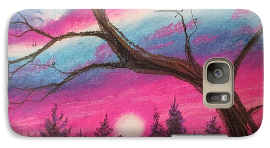 Sunsetting Tree - Phone Case