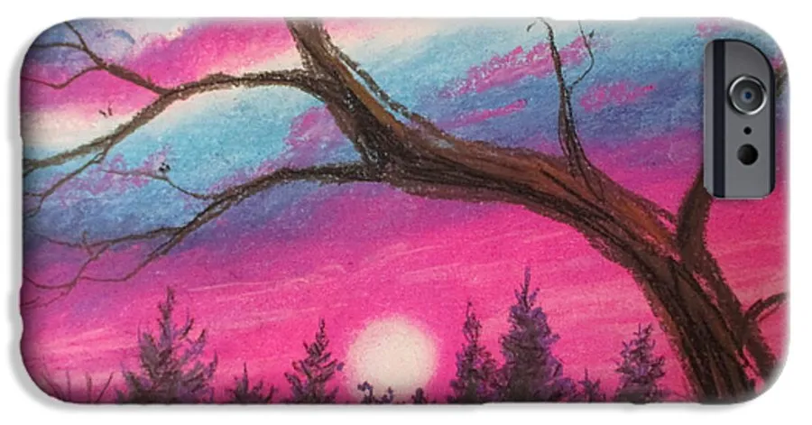 Sunsetting Tree - Phone Case