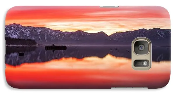 Tahoe Aglow by Brad Scott - Phone Case