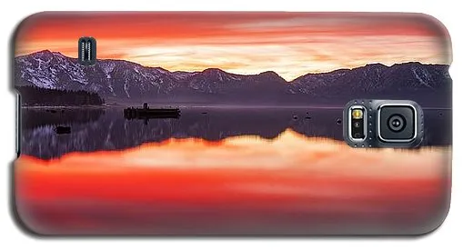 Tahoe Aglow by Brad Scott - Phone Case