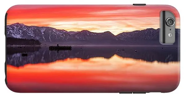 Tahoe Aglow by Brad Scott - Phone Case