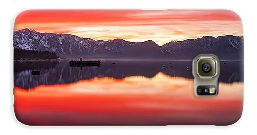 Tahoe Aglow by Brad Scott - Phone Case