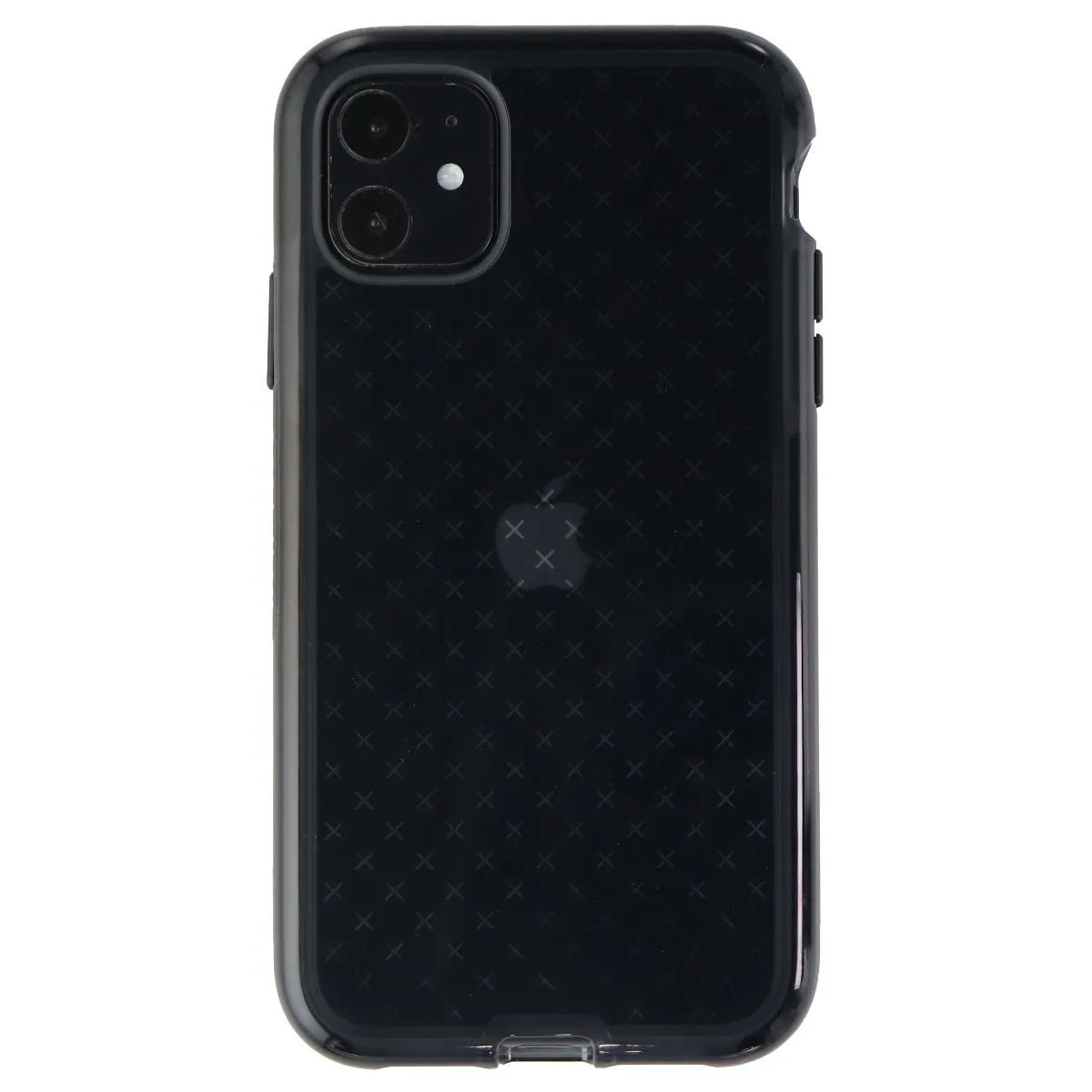 Tech21 Evo Check Series Gel Case for Apple iPhone 11 Smartphones - Smokey Black