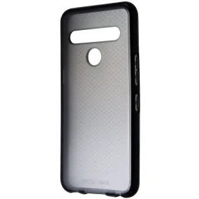 Tech21 Evo Check Series Gel Case for LG V50 ThinQ - Smokey Black