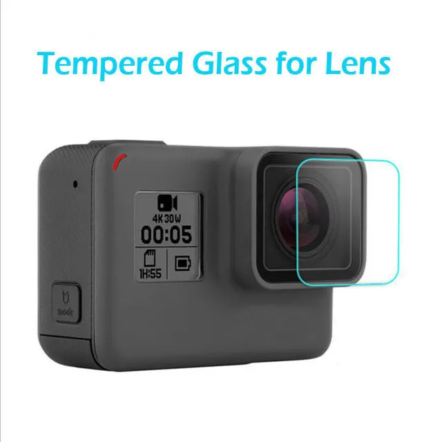 Tempered Glass Protector Cover Case For GoPro Go pro Hero5 Hero6 Hero 5 6