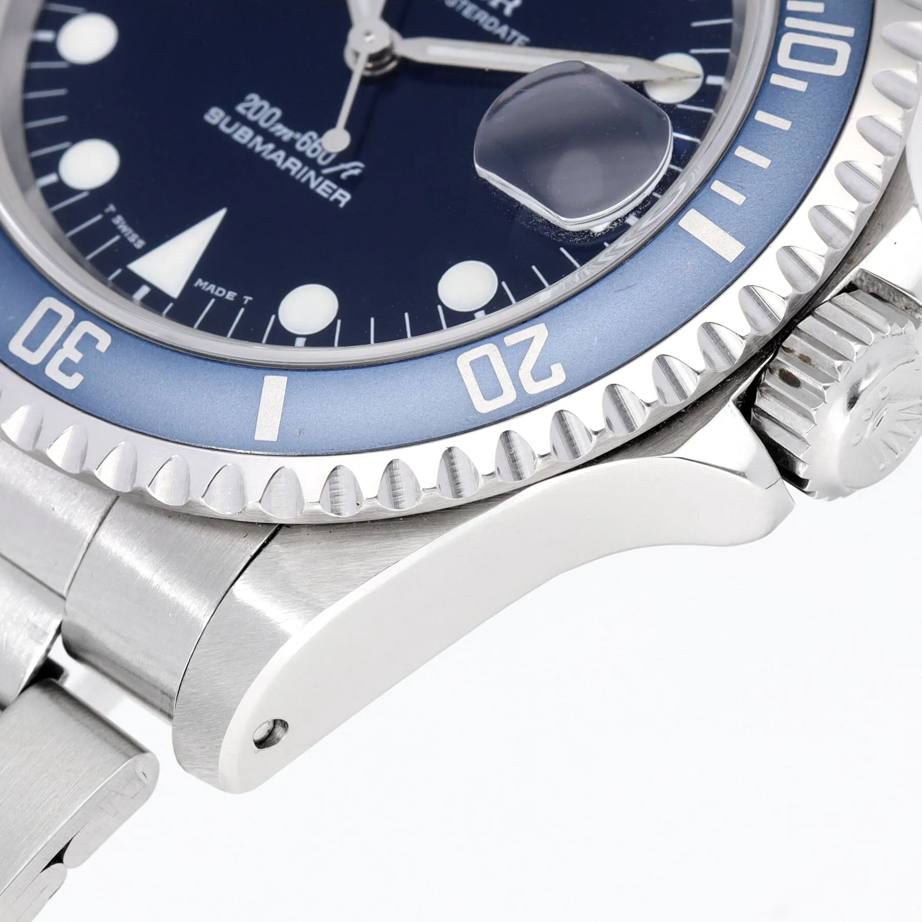 Tudor Submariner Date Blue dial ref 79190