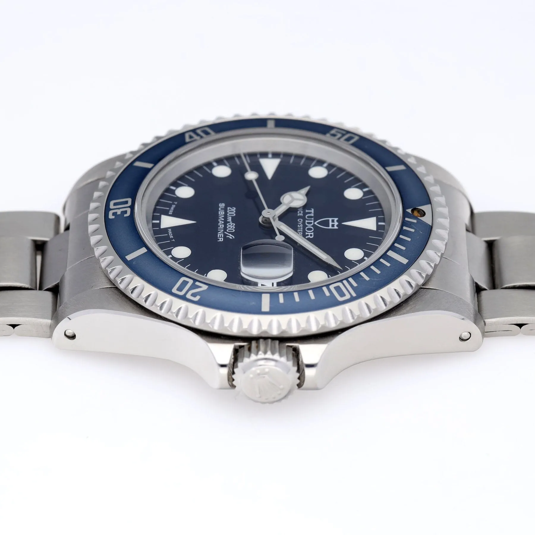 Tudor Submariner Date Blue dial ref 79190