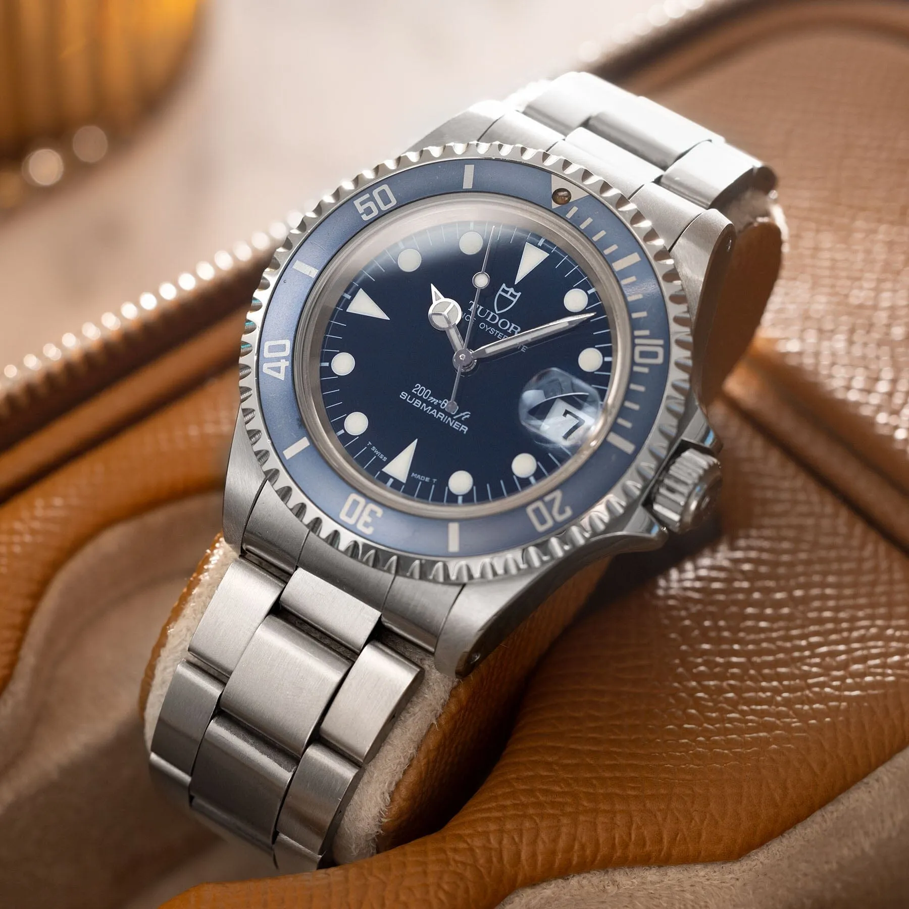 Tudor Submariner Date Blue dial ref 79190