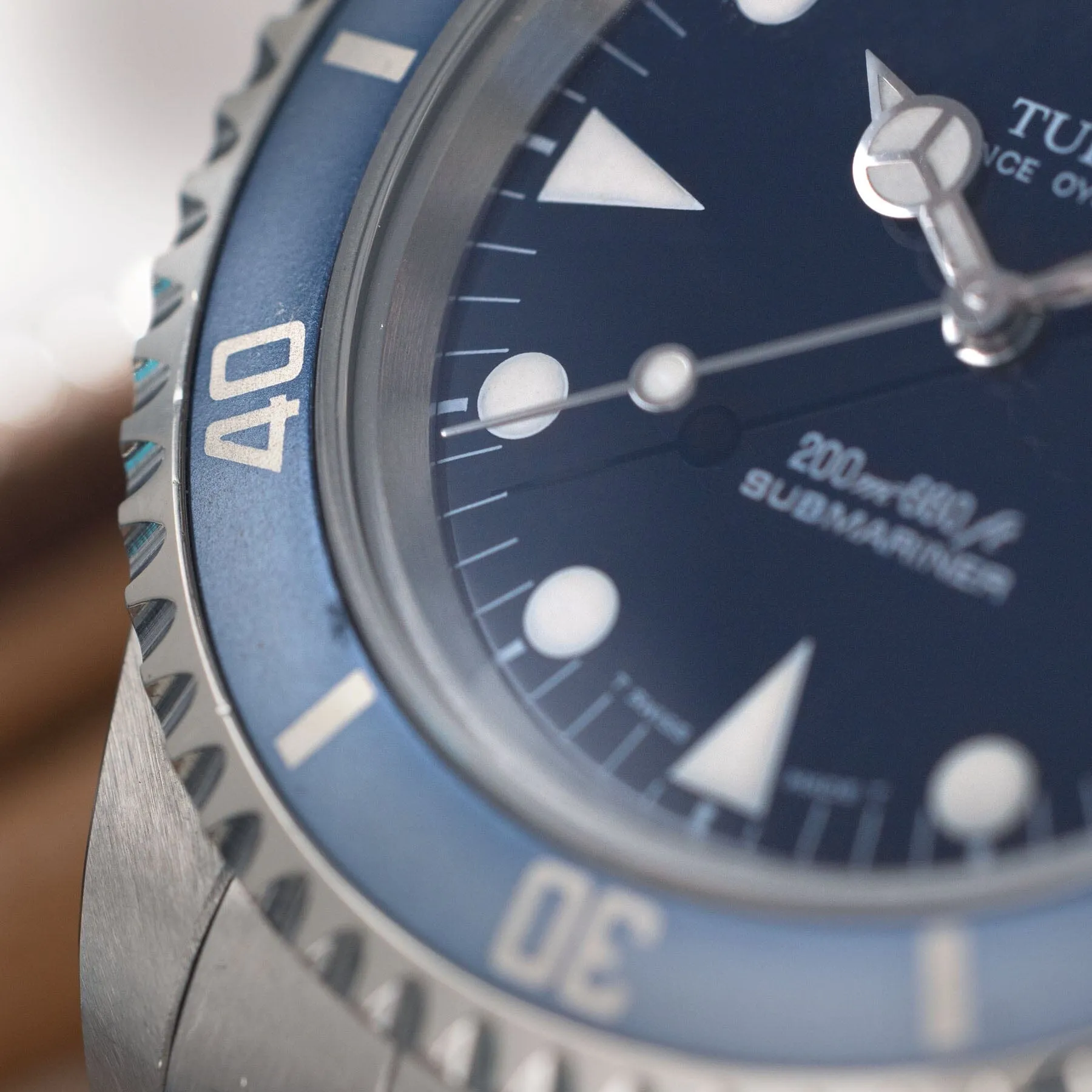 Tudor Submariner Date Blue dial ref 79190