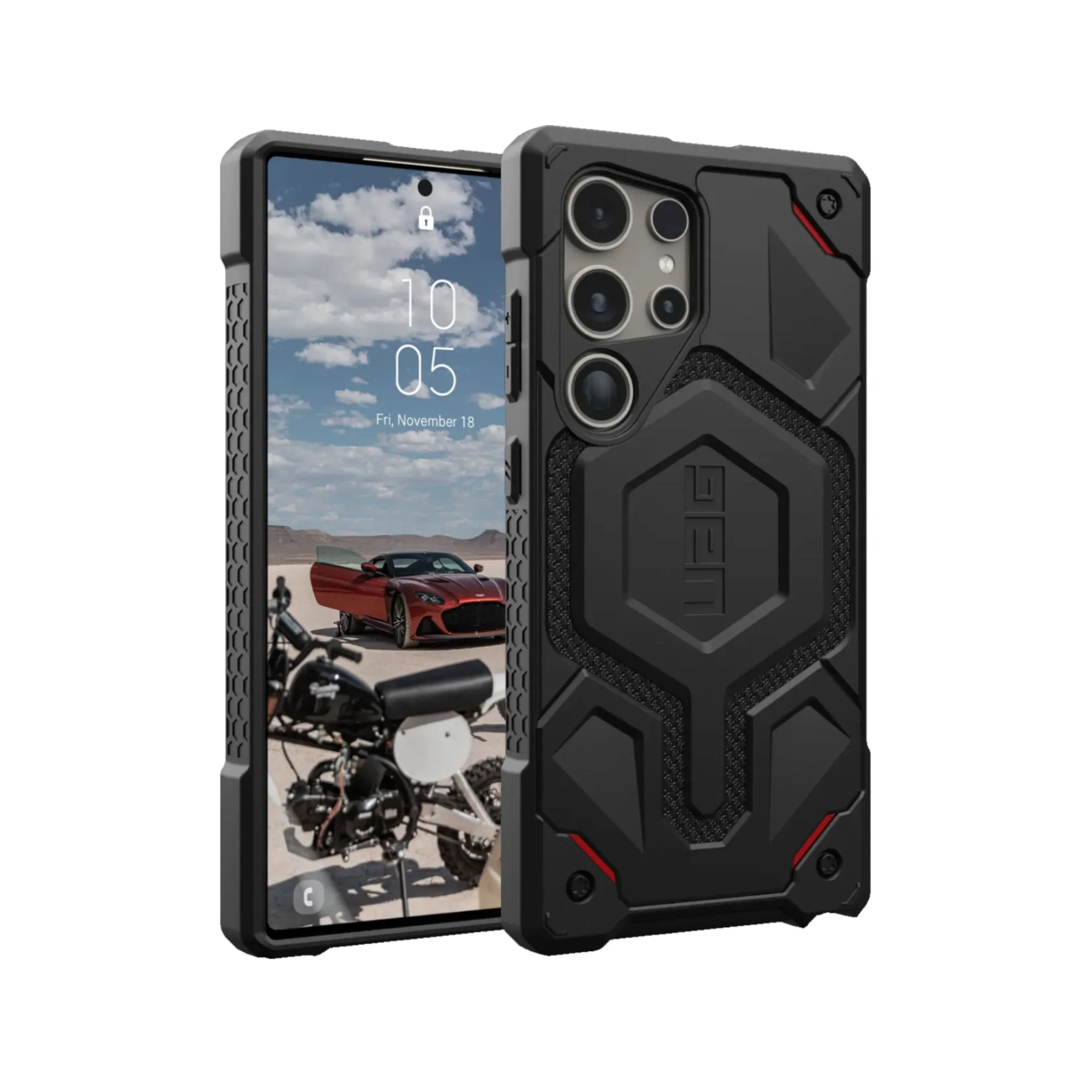 UAG Monarch Pro for Samsung Galaxy S24 Ultra - Built-in Magnetic Module