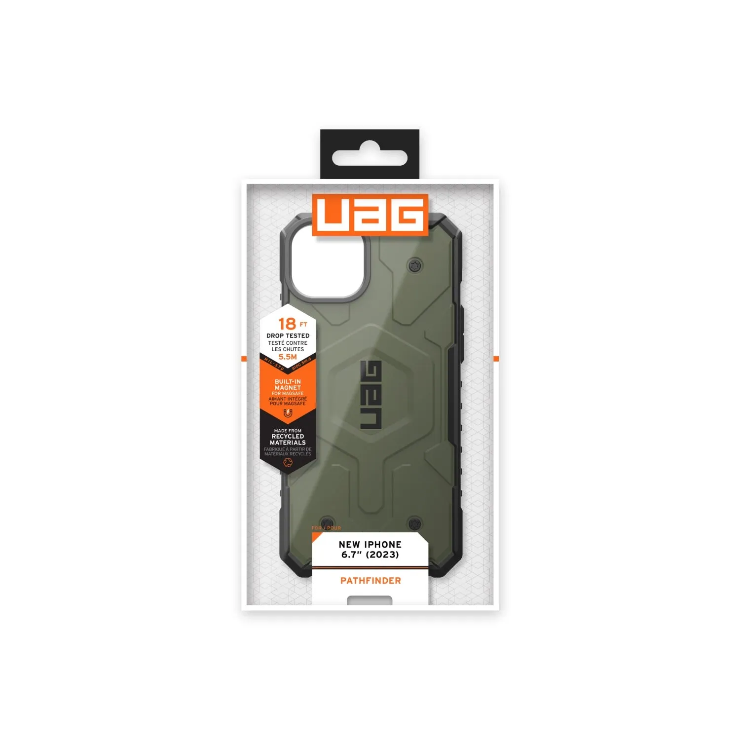 UAG Pathfinder MagSafe Case - Apple iPhone 15 Plus - UAG-I15P-PTHMO