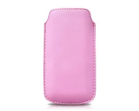 Ultra Slim Series iPhone 5 and 5S Leather Pouch - Pink