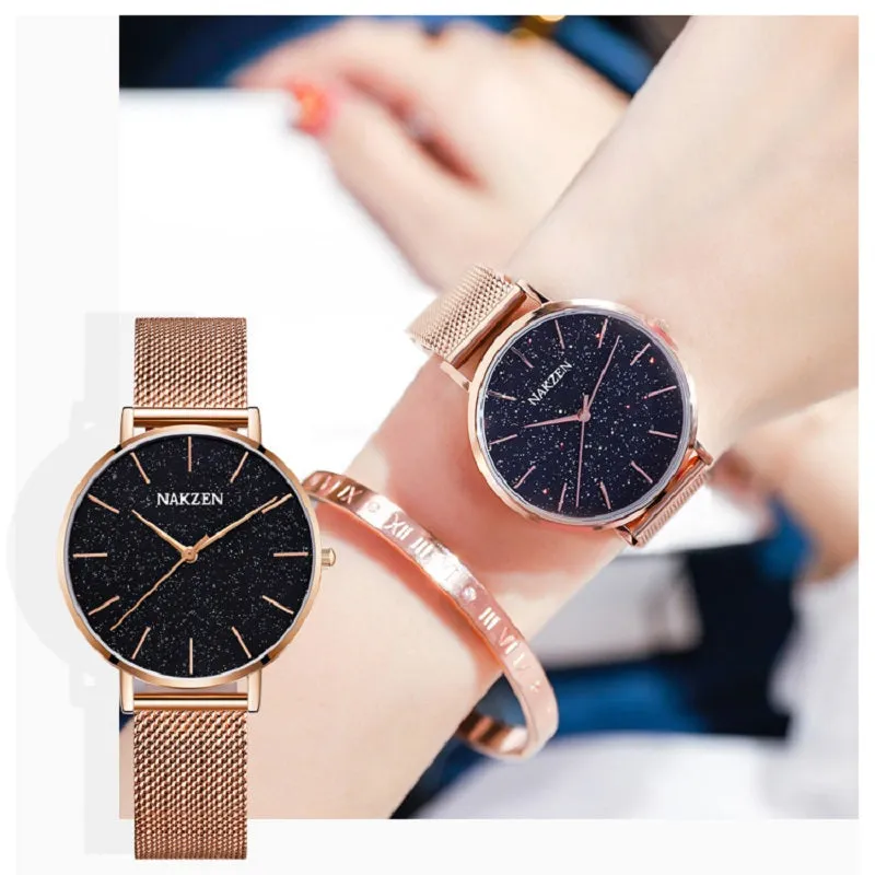 Ultra-thin Strap Women's Watch