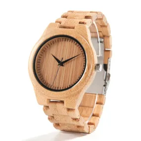 Unisex Bamboo Wood Watch