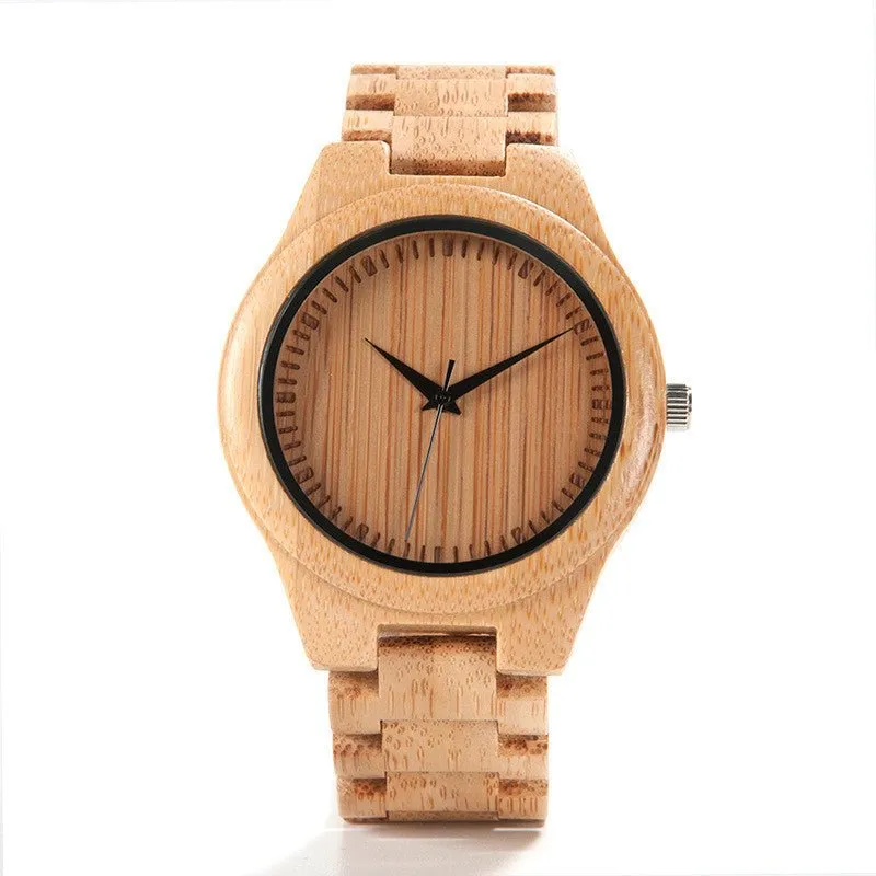 Unisex Bamboo Wood Watch