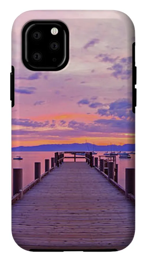 Valhalla Pier Sunrise By Brad Scott - Phone Case