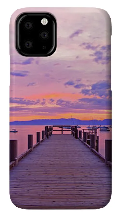 Valhalla Pier Sunrise By Brad Scott - Phone Case