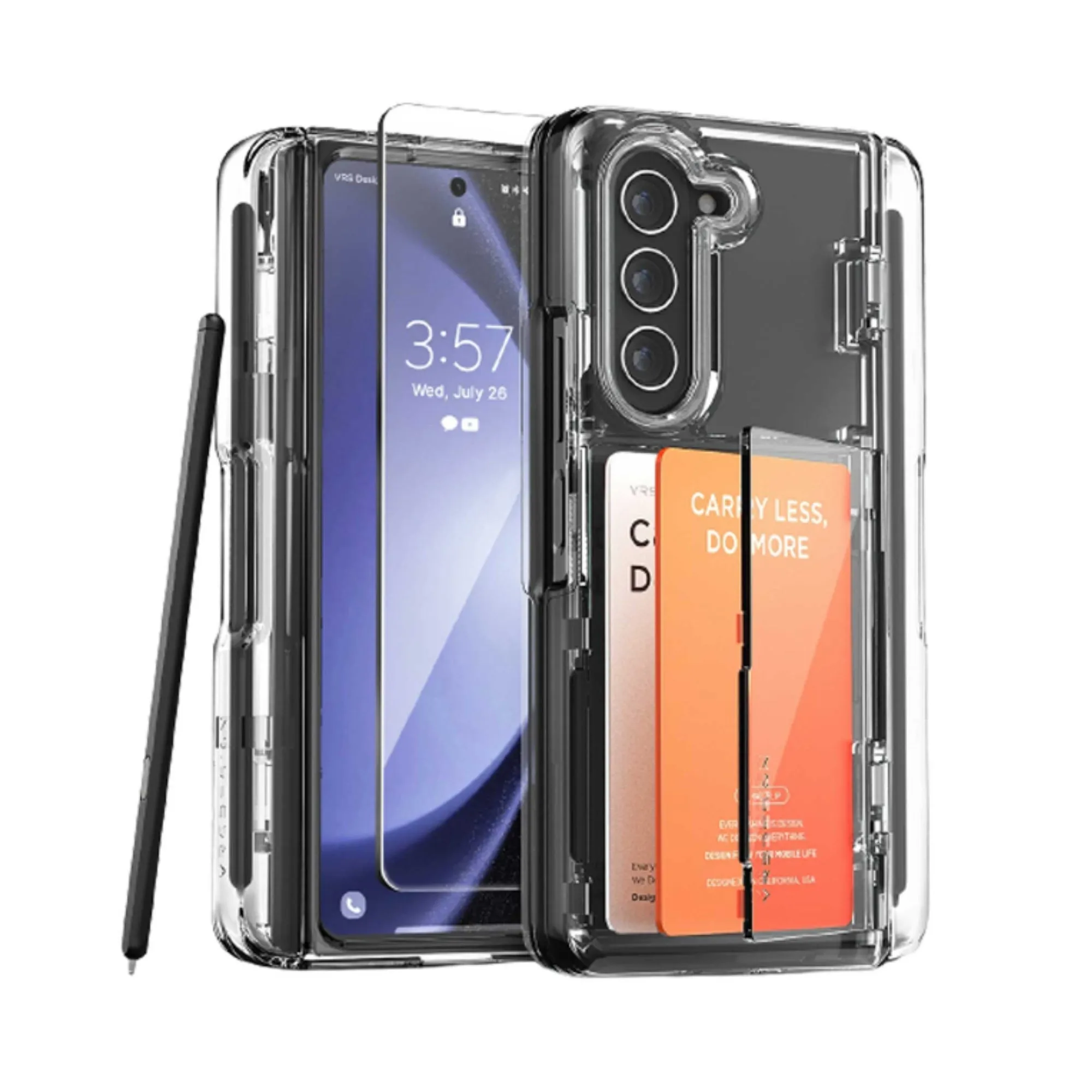 VRS Design Terra Guard Modern Go Series for Samsung Galaxy Z Fold 5 (with S-pen Slot)