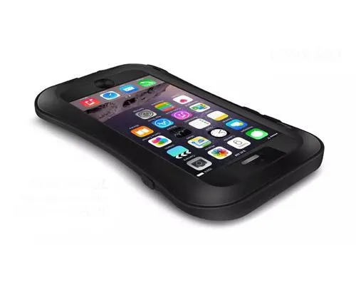 Waterproof Pro Series iPhone 6 Plus and 6S Plus Metal Case - Black