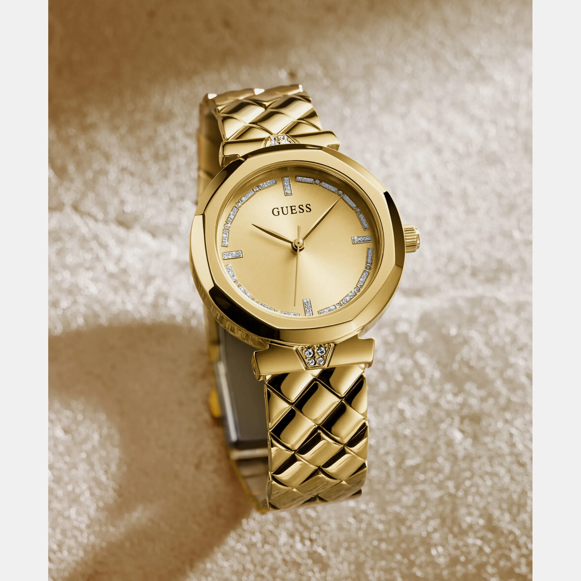 Women's Gold Analog Stainless Steel Watch GW0613L2