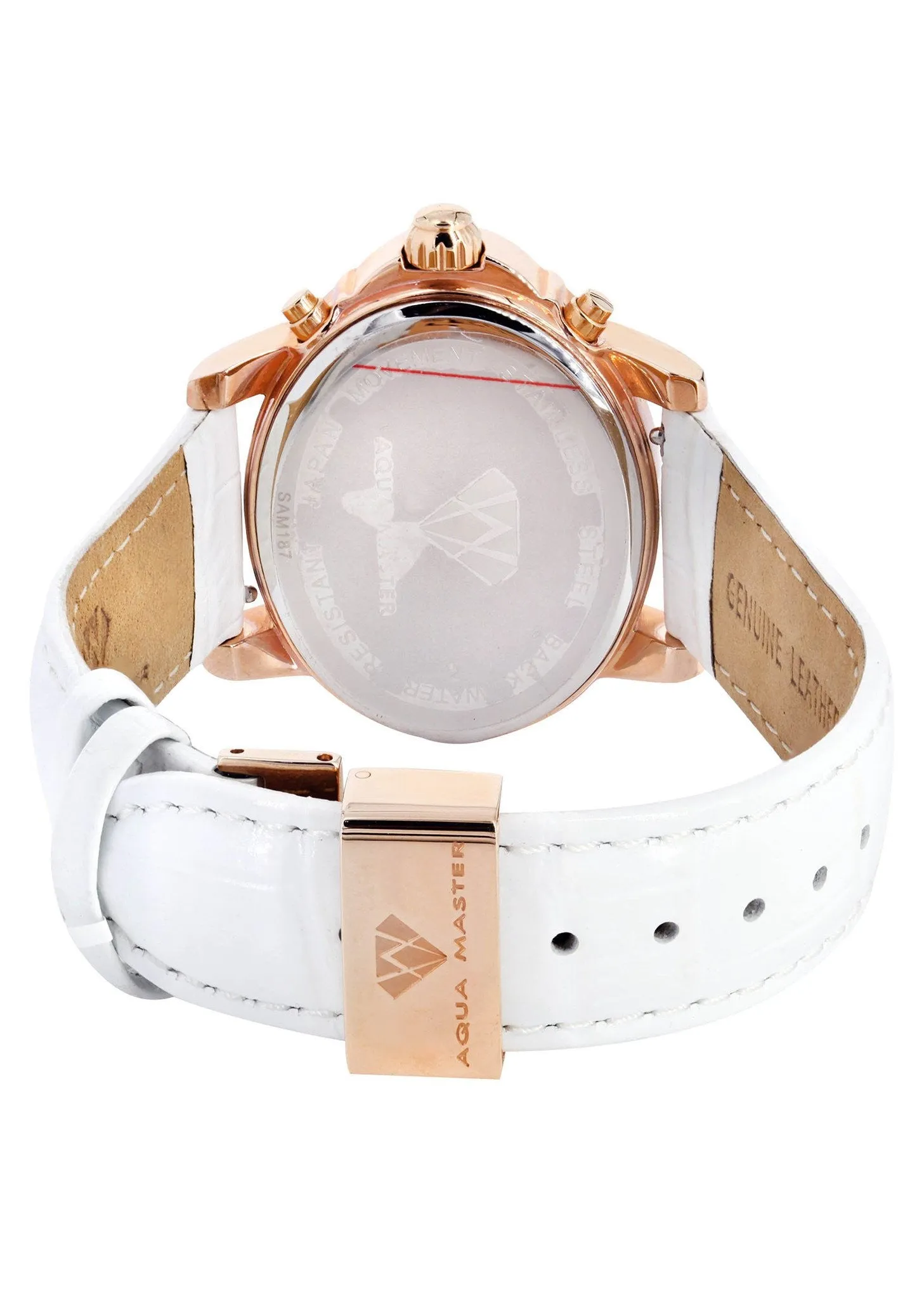 Womens Rose Gold Tone Diamond Watch | Appx 0.59 Carats