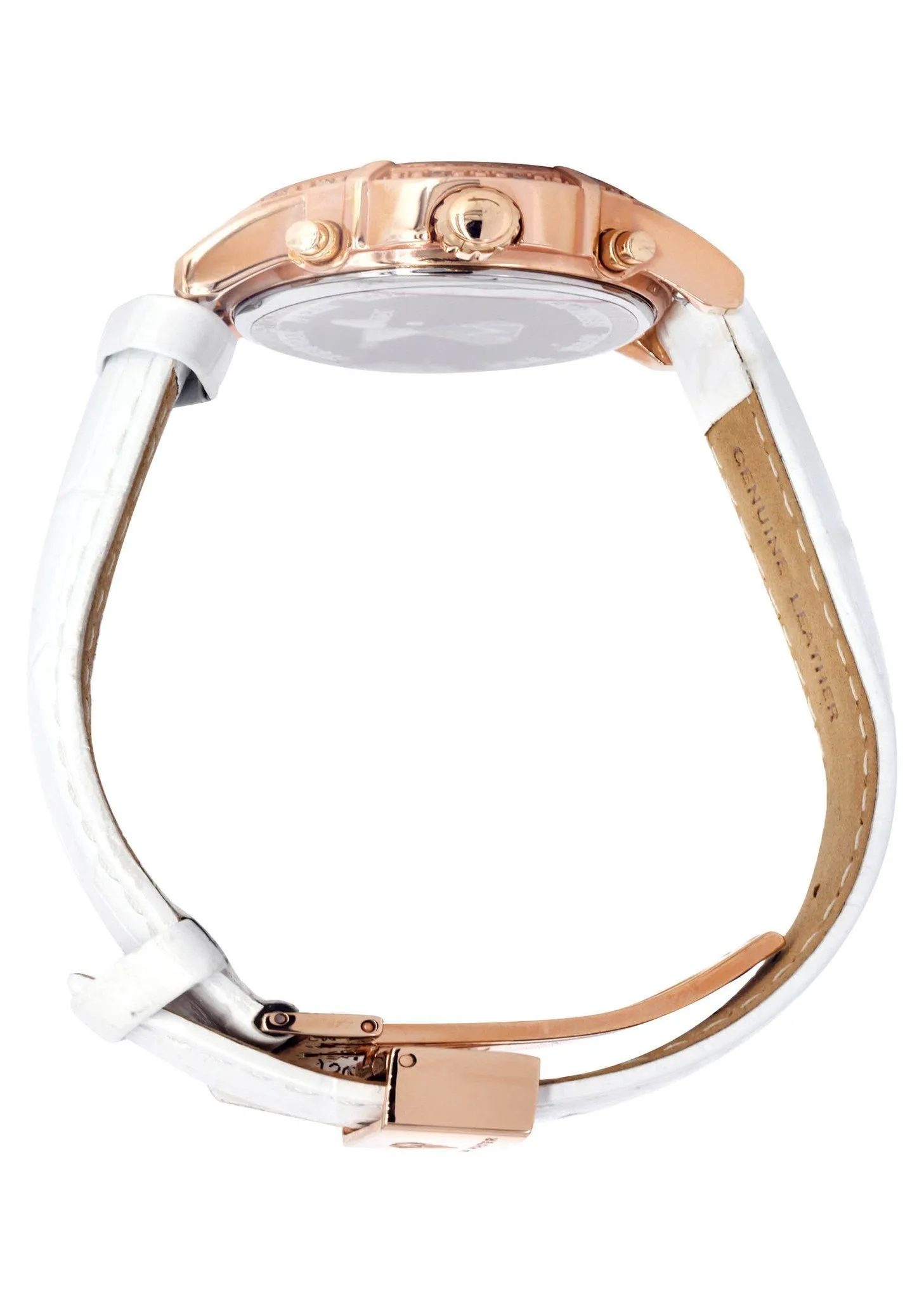 Womens Rose Gold Tone Diamond Watch | Appx 0.59 Carats